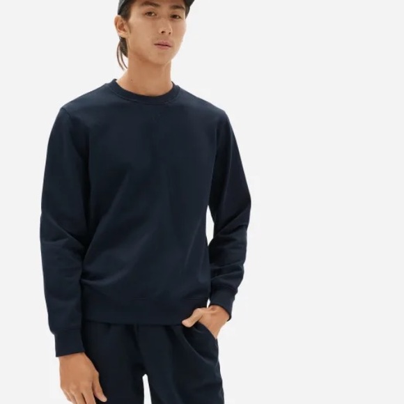 Everlane Other - FINAL PRICE DROP Everlane The French Terry Crew Uniform sweatshirt Size medium